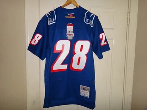 Curtis Martin 1996 Mitchell & Ness NE Patriots Men's Throwback Legacy Jersey S - Picture 1 of 8