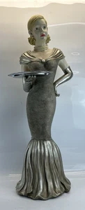 Bombay Company Nicolette Serving Tay Butler Statue 40" vintage 1999 - Picture 1 of 14