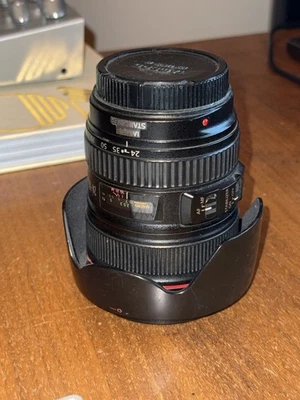 Canon EF 24-105mm F/4L IS USM Zoom Lens w/ Hood - Image 1 of 4