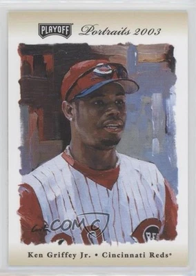 Playoff Portraits 2003 beige/250 Ken Griffey Jr #30 patio Foto 1 de 2