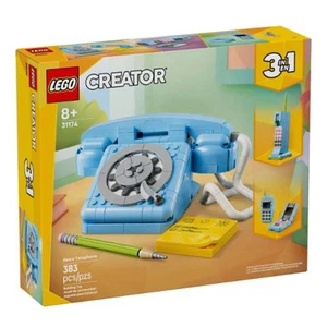 31174 RETRO TELEPHONE flip phone car cell lego creator 3 in 1 legos set NEW - Picture 1 of 1