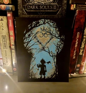 Kingdom Hearts Sora Poster Homemade 3d Wall Art Gaming Gift - Picture 1 of 9
