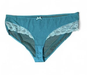 Adore Me Höschen Gr. 4XL türkis Hipster Spitze feminin sexy Fee Cottagecore - Bild 1 von 4