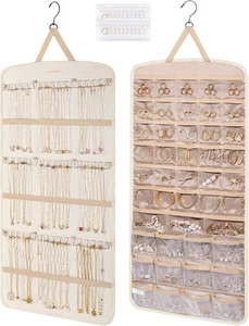 BAGSMART Hanging Jewelry Organizer, Necklace Holder Anti-tangle Earrings... - Picture 1 of 7
