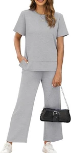 XIEERDUO Women's 2 Piece Lounge Set Fashion Travel Outfits Vacation... - Picture 1 of 107