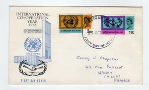 20 th anniversary of The Unided Nations 1965 FDC 1er jour /L4973 - Picture 1 of 2