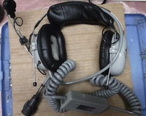 JTC HEADSET WITH MIC AND SWITCH, U-77 CONNECTOR FREE SHIPPING - Picture 1 of 3