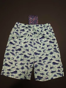 Peter Millar Swim Trunks With Coozie - Game Fish Print - Multicolor - Small - Picture 1 of 3