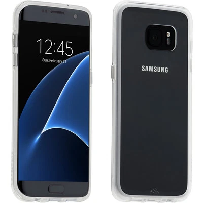 GENUINE CaseMate Samsung Galaxy S7 Edge Tough Naked Case Cover Clear | CM033988 - Image 1 of 4