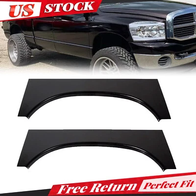 For 02-09 Dodge Ram 1500 2500 3500 Wheel Arch Repair Rear Upper Patch Panel Pair Foto 1 de 4