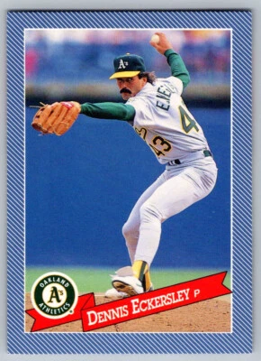 1993 Hostess # 11 - Dennis Eckersley - Oakland Athletics - Image 1 of 2