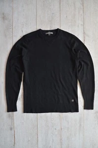 SmartWool Men's Merino Wool Sweater Pullover Long Sleeve/Crewneck/Black/ Size S - Picture 1 of 11