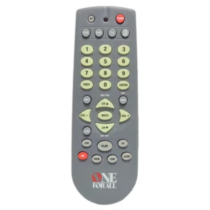 One For All URC-4640B01 4 Device Universal Remote - VCR, DVD, TV, CBL/SAT - Picture 1 of 7