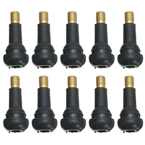 10 x TR-413 TUBELESS RUBBER CAR VALVES FOR LANDROVER TRACTORS - Picture 1 of 9