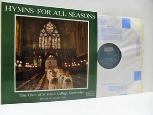 GUEST, CHOIR OF ST JOHN'S COLLEGE hymns for all seasons LP EX+, ZRG 5405, vinyl - Picture 1 of 1