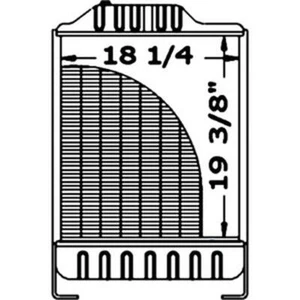 Radiator Fits 1494 K307602 - Picture 1 of 6