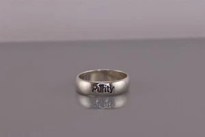 Bob Siemon Designs Sterling Silver Carved PURITY Band Ring BSD 925 Sz: 6 - Picture 1 of 8