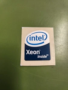 ADESIVO STICKER INTEL XEON INSIDE x MODDING PC - ORIGINALI NUOVI X SKIN - Imagen 1 de 1
