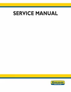 New Holland TC35A TC35DA TC40A TC40DA TC45A TC45DA Tractor Service Repair Manual - Picture 1 of 1