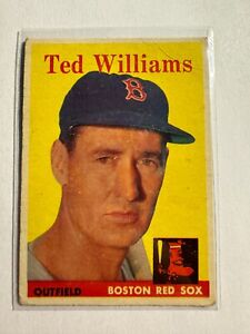 K137,180 - 1958 Topps #1 Ted Williams