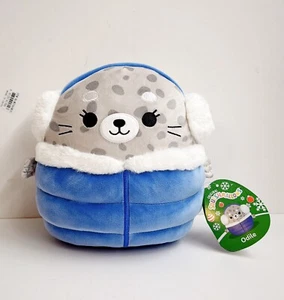Squishmallows 2024 Christmas Specialty Holiday 8” Odile The Seal plush - Picture 1 of 1