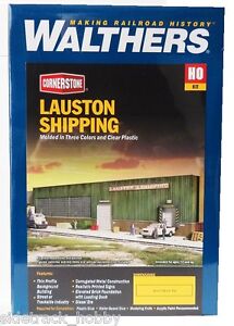 HO Scale Walthers Cornerstone 933-3191 Lauston Shipping Profile Building Kit