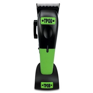 Play Barber Hair Clippers for Men 7500 RPM with Rubber Green/Black/Pink Grips - Picture 1 of 9