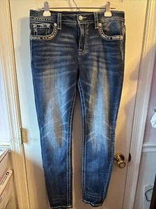 Miss Me denim blue jeans, 32,30 - Picture 1 of 10