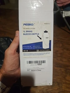 PESIKO 1L Brake Bleeder Bottle One Person, Brake Fluid Bleeding kit with tube - Picture 1 of 1