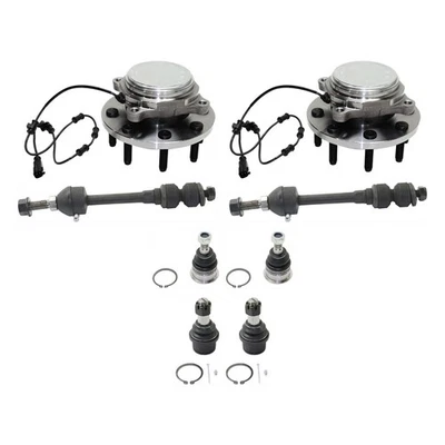 Wheel Hubs 2-Wheel Set Front Driver & Passenger Side for Ram Truck Left Right - Изображение 1 из 4