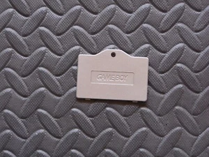 OEM GAMEBOY ADVANCE SP REPUESTO BATERÍA PLATEADA TAPA PUERTA - Imagen 1 de 1