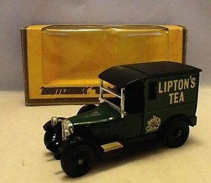 MATCHBOX Models of Yesteryear Y5 1927 TALBOT VAN LIPTON'S TEA With Crest ISSUE 2 - Picture 1 of 5