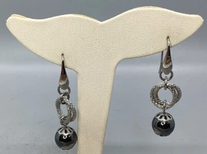 Pendientes colgantes Simona Collini Italia acero inoxidable - Imagen 1 de 5