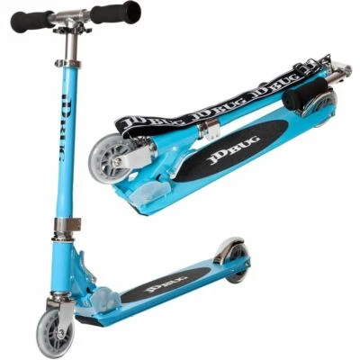 JD Bug Original Street Sky Blue MS130B Foldable Scooter - Image 1 of 3