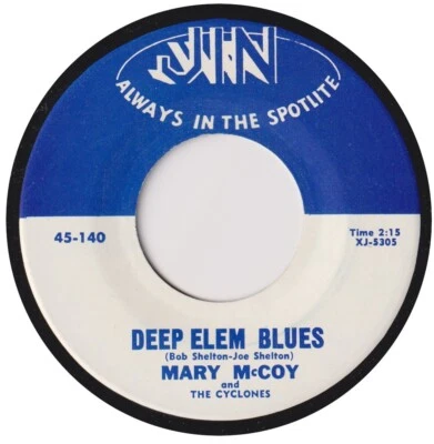 MARY McCOY “Deep Elem Blues” JIN (1960) - Image 1 of 2