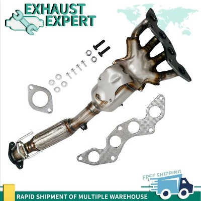 Convertidor catalítico de alta eficiencia para Ford Focus 2,0 L 2012-2016 2017 2018 Foto 1 de 4