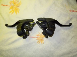 Shimano Deore XT ST-M091 Shifters Combo Shift Brake MTB 7s STI SLR A2 PRISTINE - Picture 1 of 12