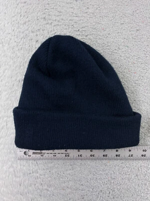 Gorro Thinsulate Toque Adulto Azul Tejido Aislamiento Forrado 100% Acrílico Foto 1 de 4