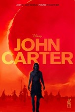 JOHN CARTER OF MARS  DOUBLE SIDED ORIG. MOVIE POSTER ONE SHEET  27X40  VF COND. 