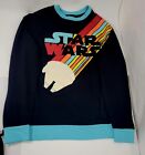 Disney Star Wars Sweatshirt size XL jersey Unisex black retro-style Galaxy 