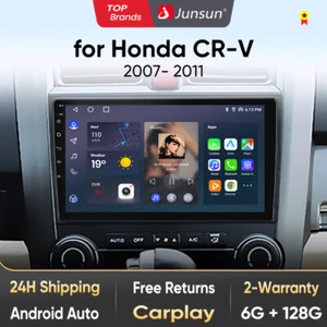 Für Honda CR-V III 2007-2011 6+128G Android 13 Autoradio CarPlay GPS Navi RDS BT - Bild 1 von 13