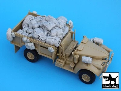 BLACK DOG SET ACCESSORI IN RESINA PER BRITISH SAS CHEVROLET  1:35 cod.T35015 - Immagine 1 di 4