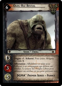 LOTR TCG 0P85 Olag-Hai Bestial FRENCH Foil Promo GEM MINT Top Shelf Card - Picture 1 of 1