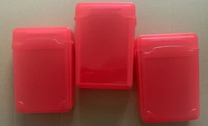 3.5inch Hard Drive IDE SATA Plastic Storage Case, 3xRed - Afbeelding 1 van 2