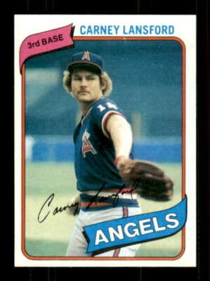 1980 Topps #337 Carney Lansford NM/NM+ Angels 527091 - Image 1 of 2