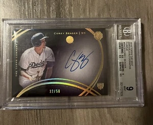 BGS 9 Corey Seager 2016 Topps The Mint Arrivals /50 RC Rookie Auto BGS 9 - Picture 1 of 2