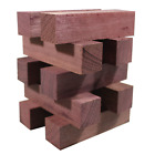 10pcs Whittlers Carving Blocks Natural Color Purpleheart Wood Carving DIY Kit