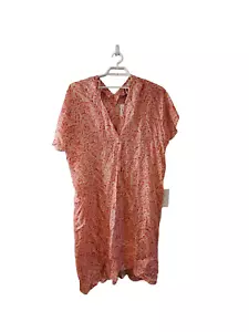 Zara nwt dress womens size Medium Kaftan style long Cupro Viscose - Picture 1 of 4