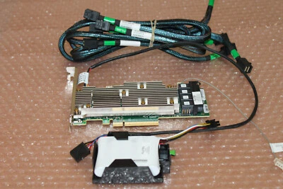 Fujitsu PRAID EP580i 9460-16i Raid Contoller mit BBU und 4 SAS Kabel Full Size - Bild 1 von 4