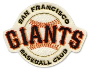 SF Giants 5" Iron On Embroidered Sleeve Patch~ Free Tracking! - Picture 1 of 1